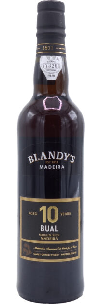 Blandy's Madeira Bual, 10 Year Old 500ml